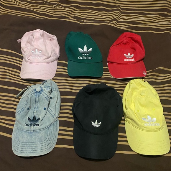 Adidas Multicolor Logo Baseball Caps Collection - Picture 1 of 14